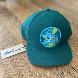 Salsa tundra buds SnapBack hat green new with tags